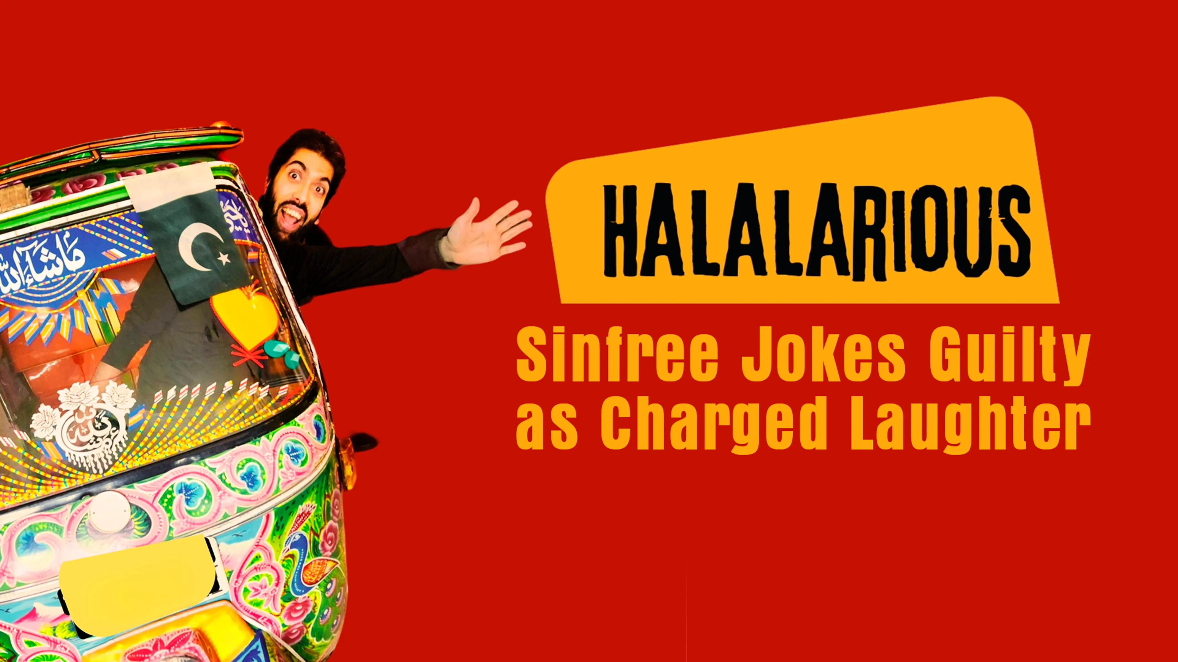 Halalarious: Sinfree Jokes Guilty as Charged Laughter poster